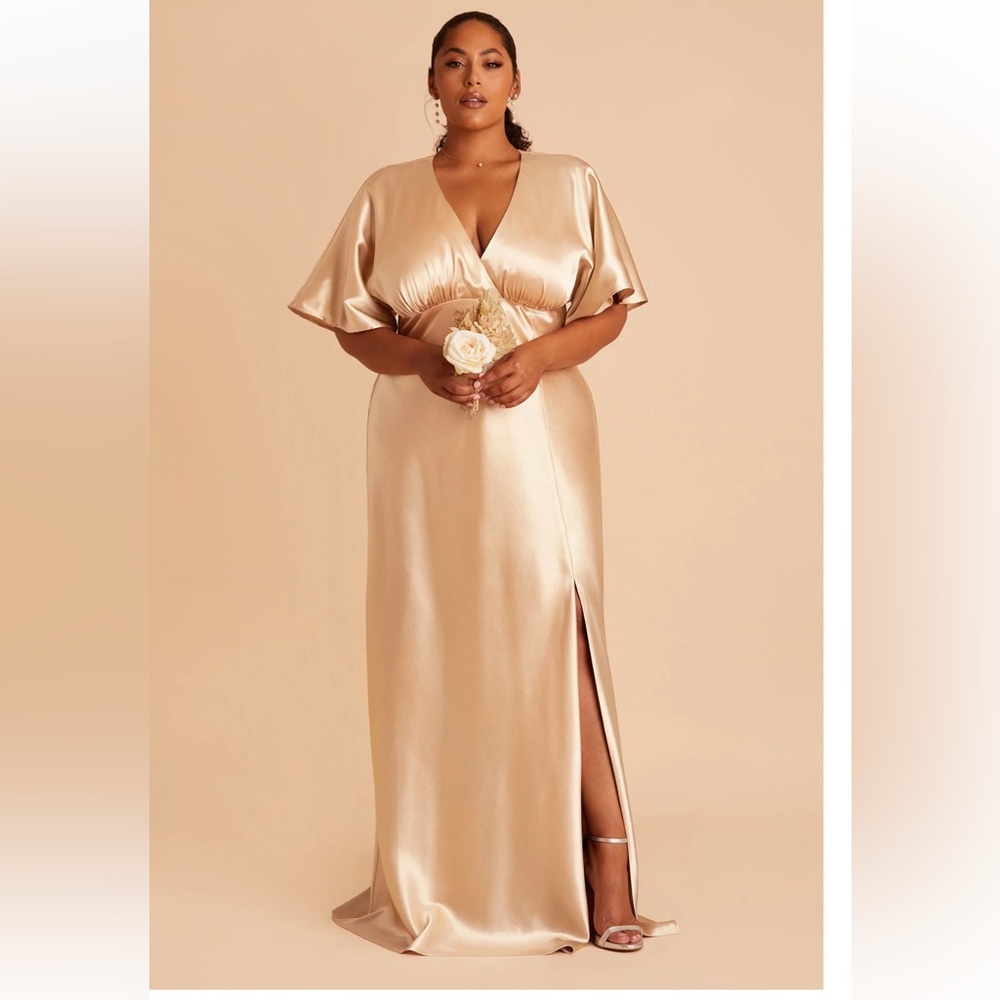 Birdy grey gold dress Size M